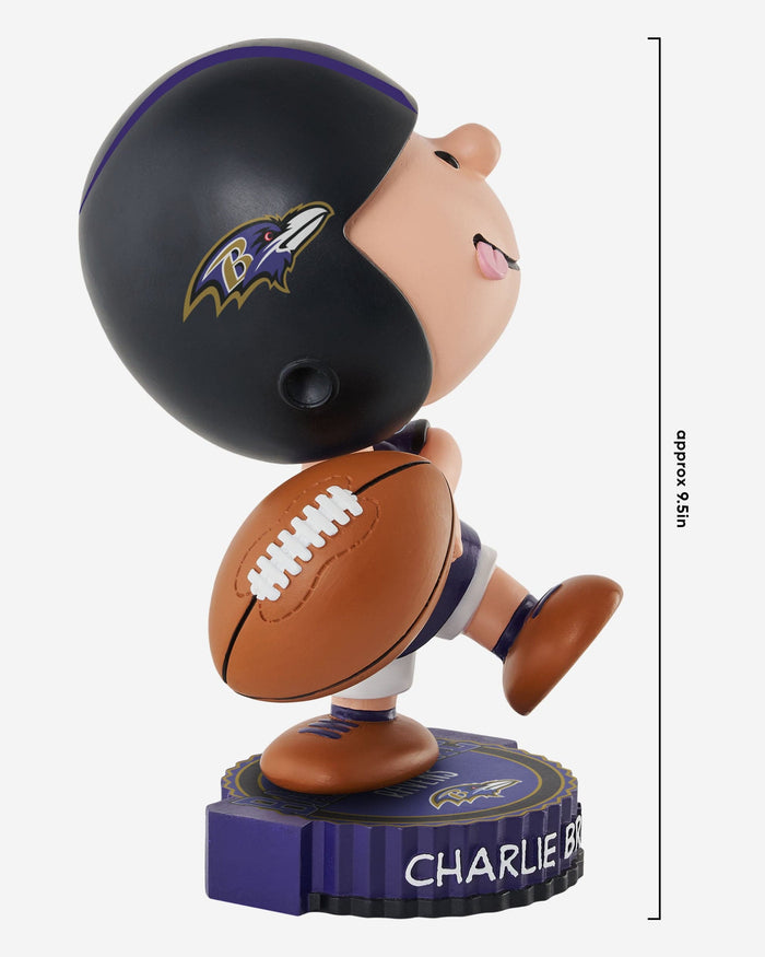 Baltimore Ravens Charlie Brown Peanuts Bighead Bobblehead FOCO - FOCO.com