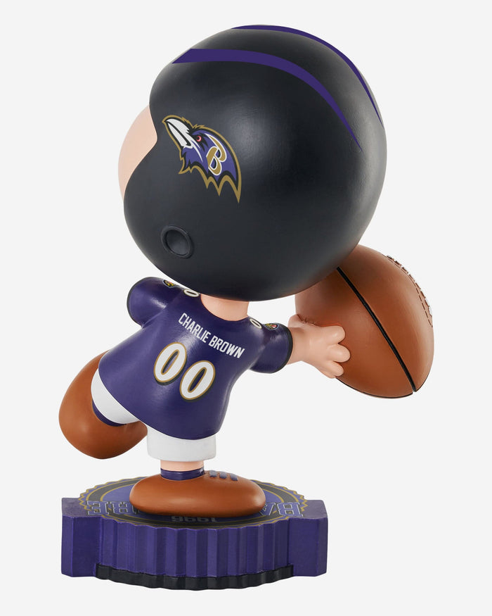 Baltimore Ravens Charlie Brown Peanuts Bighead Bobblehead FOCO - FOCO.com