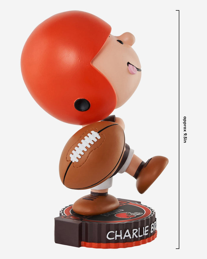 Cleveland Browns Charlie Brown Peanuts Bighead Bobblehead FOCO - FOCO.com