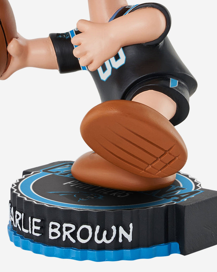 Carolina Panthers Charlie Brown Peanuts Bighead Bobblehead FOCO - FOCO.com