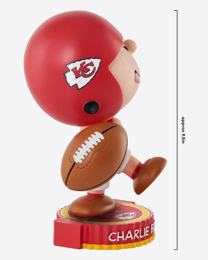 Kansas City Chiefs Charlie Brown Peanuts Bighead Bobblehead FOCO - FOCO.com