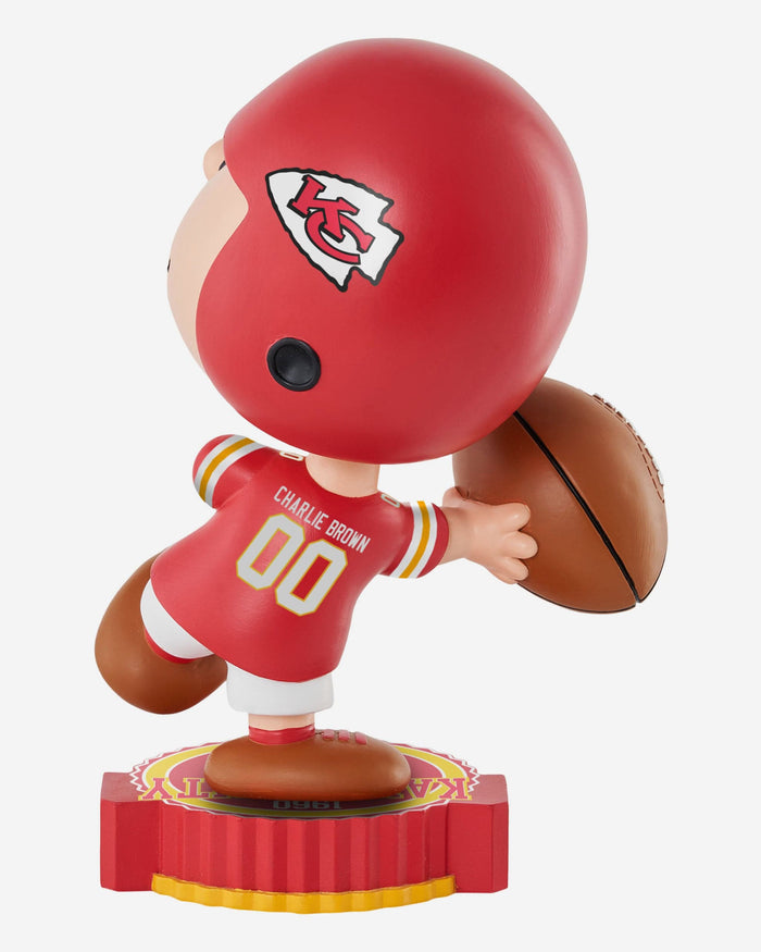 Kansas City Chiefs Charlie Brown Peanuts Bighead Bobblehead FOCO - FOCO.com