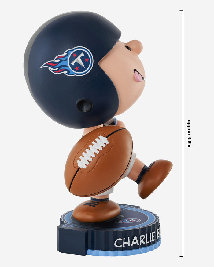 Tennessee Titans Charlie Brown Peanuts Bighead Bobblehead FOCO - FOCO.com