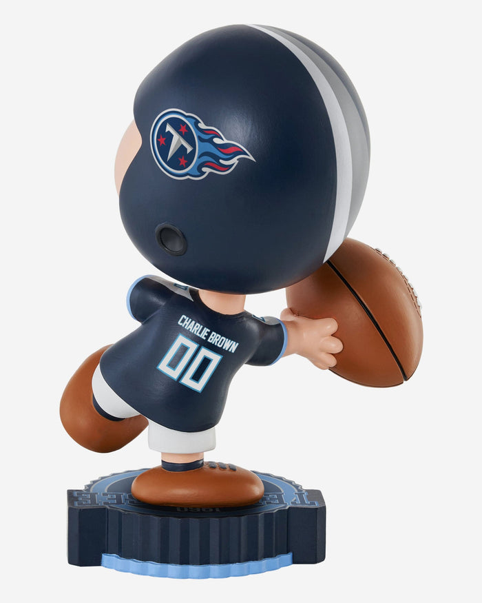 Tennessee Titans Charlie Brown Peanuts Bighead Bobblehead FOCO - FOCO.com