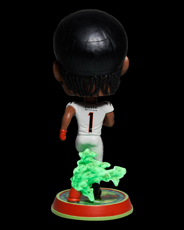 Ja'Marr Chase Cincinnati Bengals Nickelodeon Glow In The Dark Bighead Bobblehead FOCO - FOCO.com