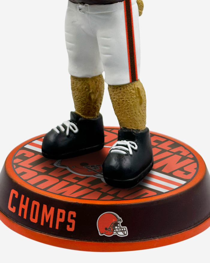 Chomps Cleveland Browns Field Stripe Mascot Bighead Bobblehead FOCO - FOCO.com