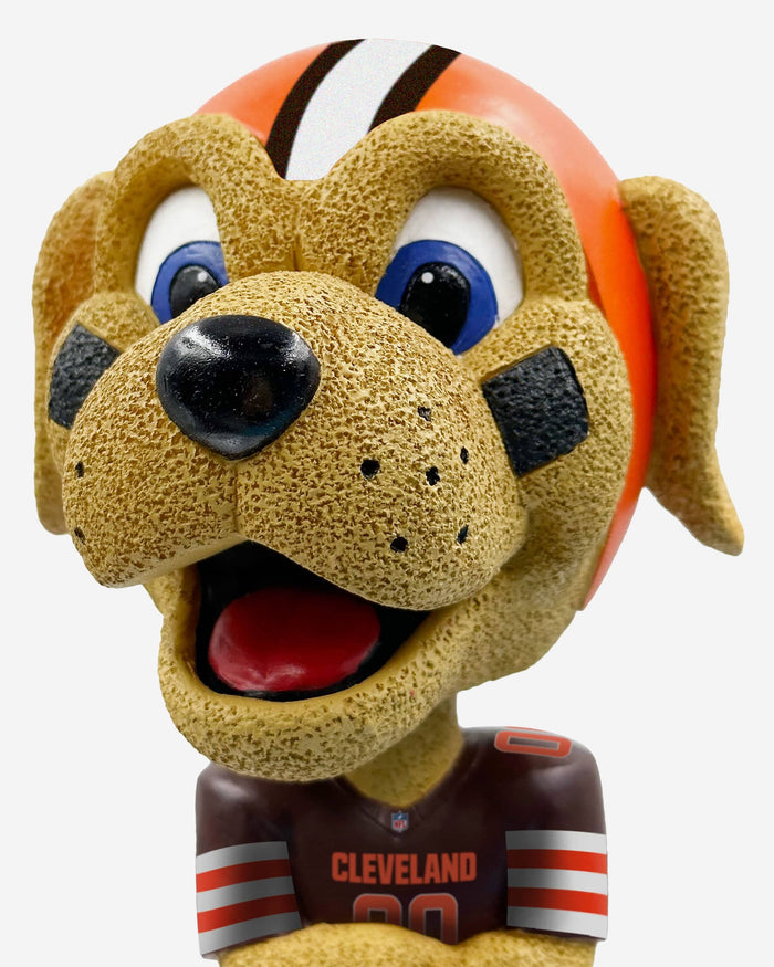 Chomps Cleveland Browns Field Stripe Mascot Bighead Bobblehead FOCO - FOCO.com