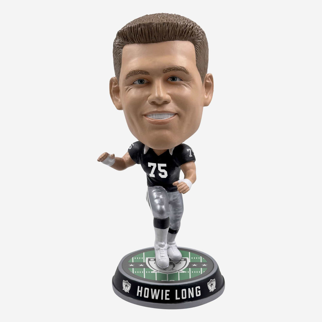 Howie Long Los Angeles Raiders Field Stripe Bighead Bobblehead FOCO - FOCO.com