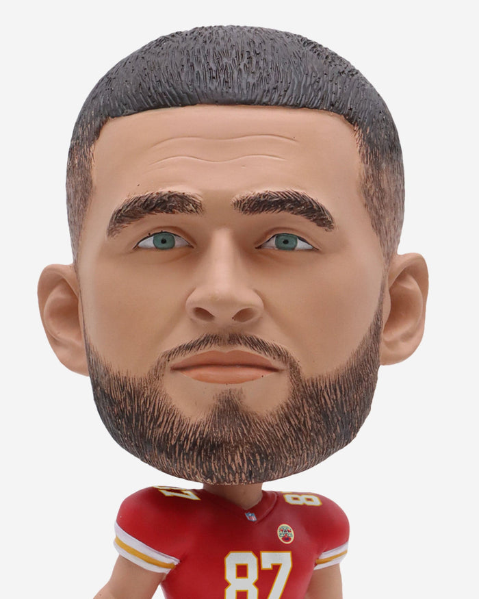 Travis Kelce Kansas City Chiefs Field Stripe Bighead Bobblehead FOCO - FOCO.com