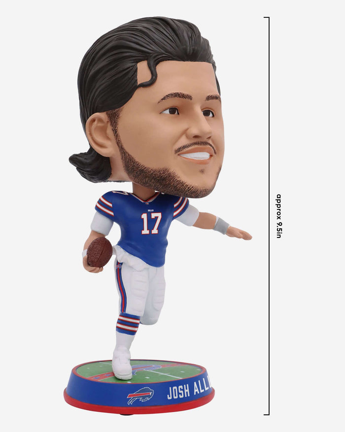 Josh Allen Buffalo Bills Field Stripe Bighead Bobblehead FOCO - FOCO.com