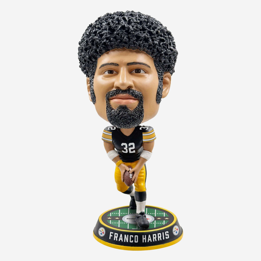 Franco Harris Pittsburgh Steelers Field Stripe Bighead Bobblehead FOCO - FOCO.com
