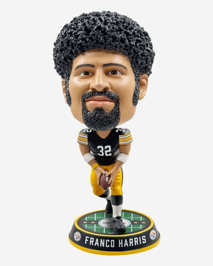 Franco Harris Pittsburgh Steelers Field Stripe Bighead Bobblehead FOCO - FOCO.com