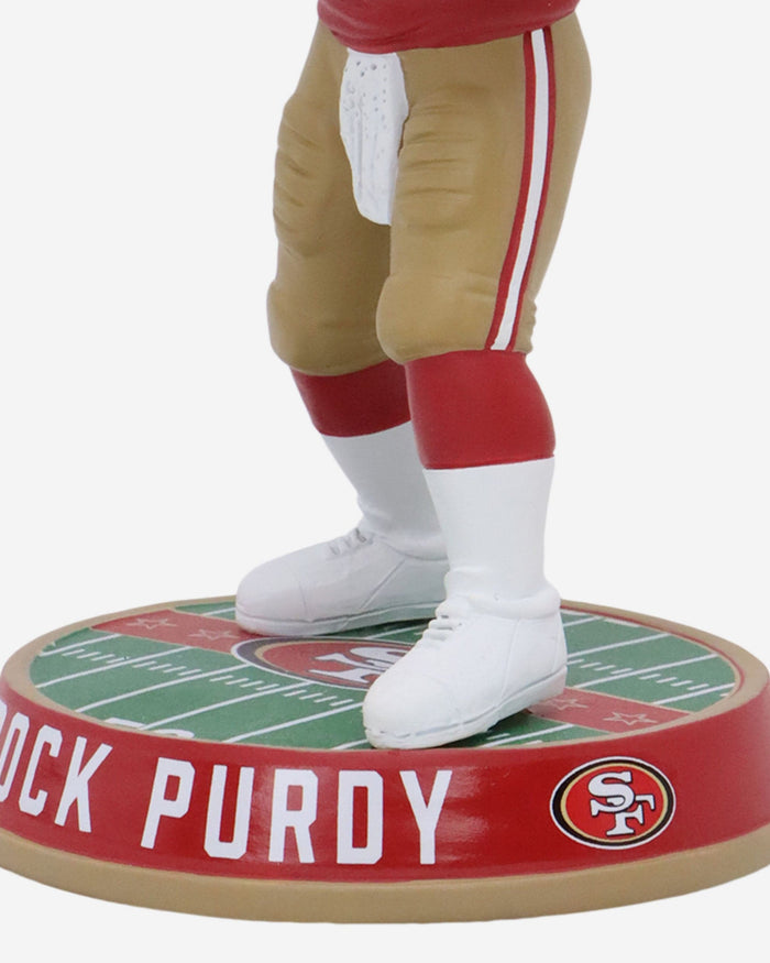 Brock Purdy San Francisco 49ers Field Stripe Bighead Bobblehead FOCO - FOCO.com