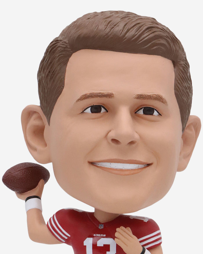 Brock Purdy San Francisco 49ers Field Stripe Bighead Bobblehead FOCO - FOCO.com