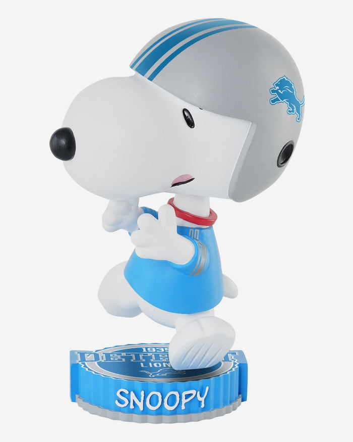 Detroit Lions Snoopy Peanuts Bighead Bobblehead FOCO - FOCO.com