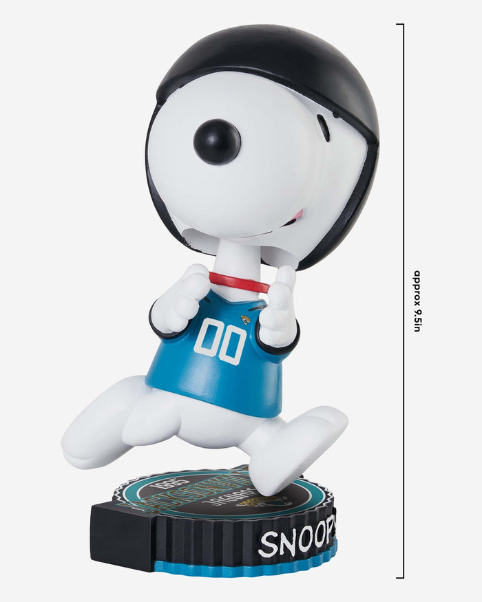 Jacksonville Jaguars Snoopy Peanuts Bighead Bobblehead FOCO - FOCO.com