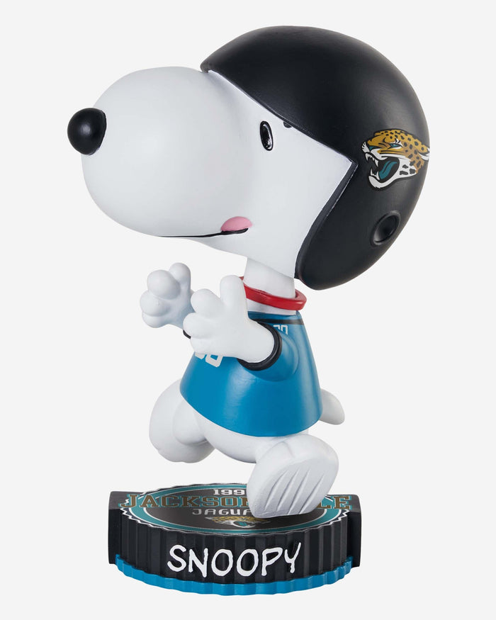 Jacksonville Jaguars Snoopy Peanuts Bighead Bobblehead FOCO - FOCO.com