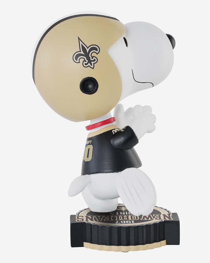 New Orleans Saints Snoopy Peanuts Bighead Bobblehead FOCO - FOCO.com