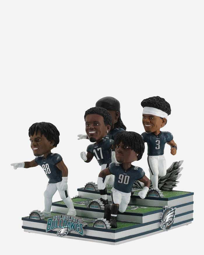 Philadelphia Eagles Dawgs Mini Bobblehead Scene FOCO - FOCO.com