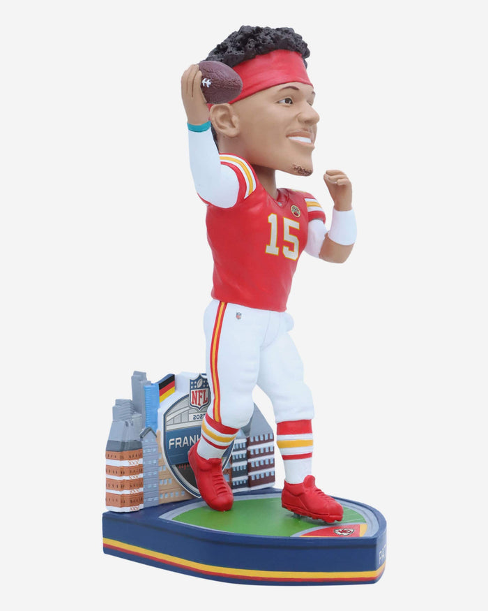 Patrick Mahomes Kansas City Chiefs 2023 International Game Bobblehead FOCO - FOCO.com