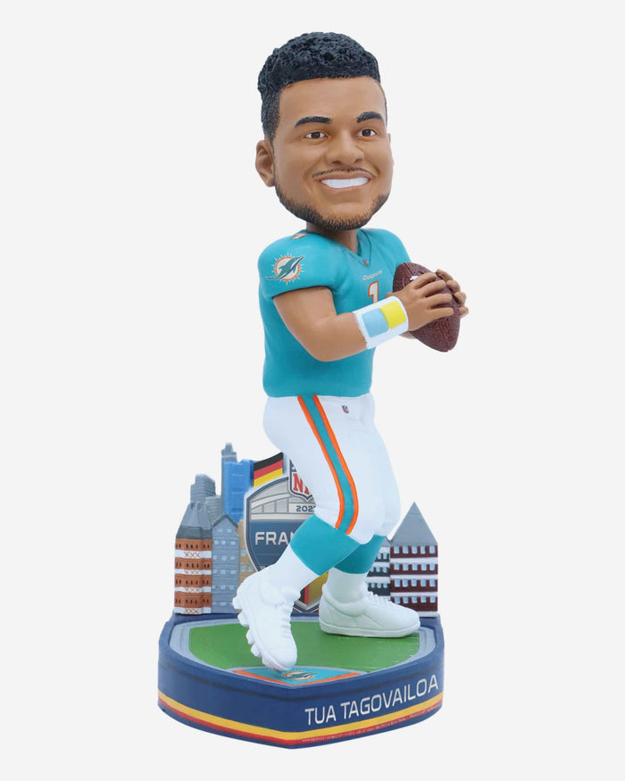 Tua Tagovailoa Miami Dolphins 2023 International Game Bobblehead FOCO - FOCO.com