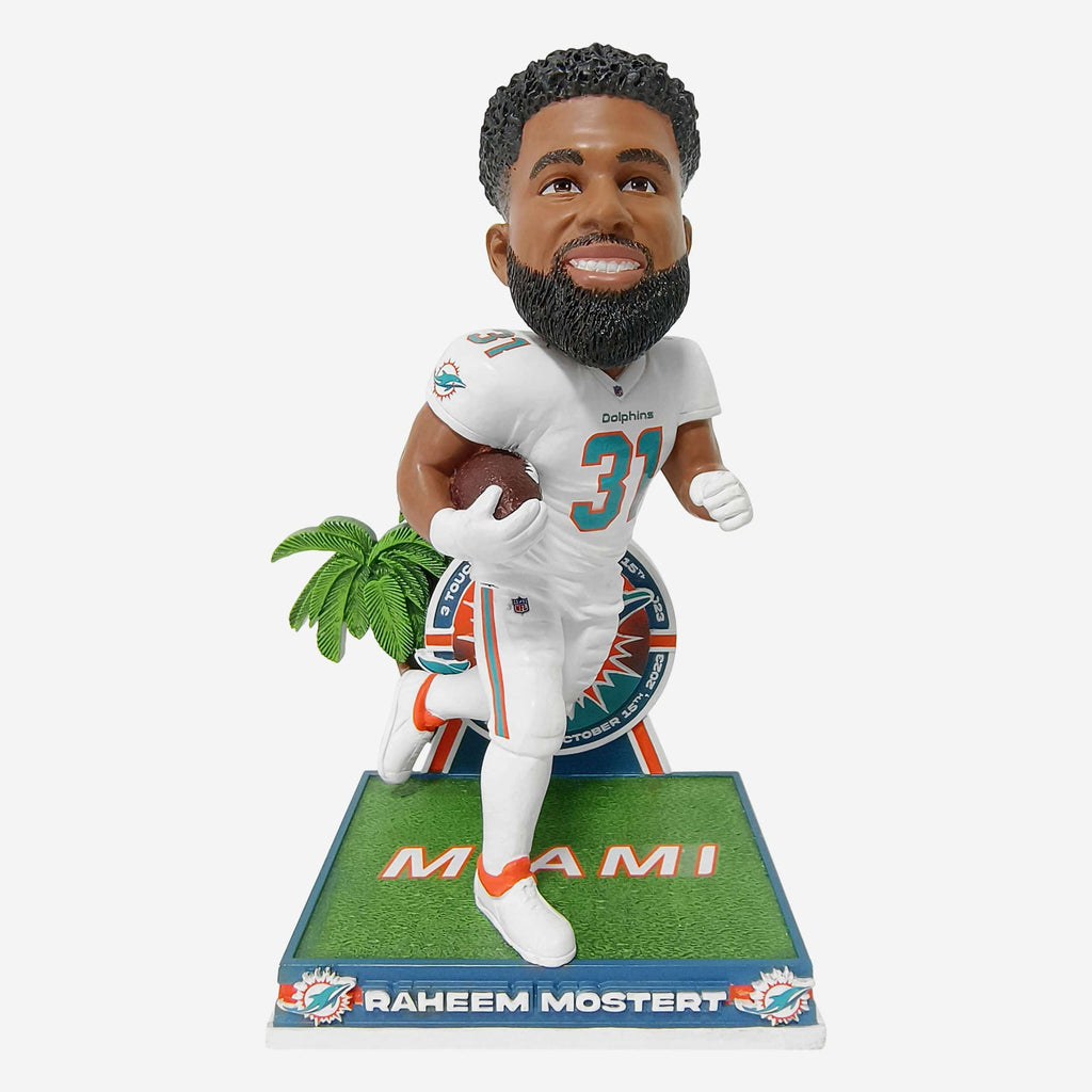 Raheem Mostert Miami Dolphins Gamebreaker Bobblehead FOCO - FOCO.com
