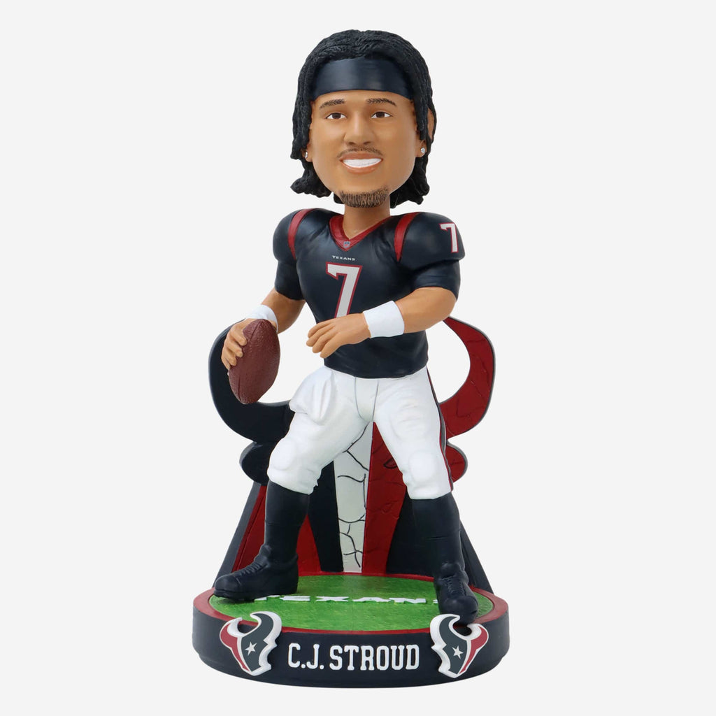 CJ Stroud Houston Texans Single-Game Rookie Passing Record Bobblehead FOCO - FOCO.com