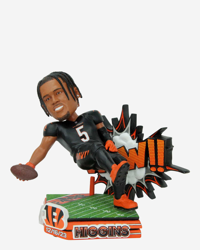 Tee Higgins Cincinnati Bengals Touchdown Gamebreaker Bobblehead FOCO - FOCO.com