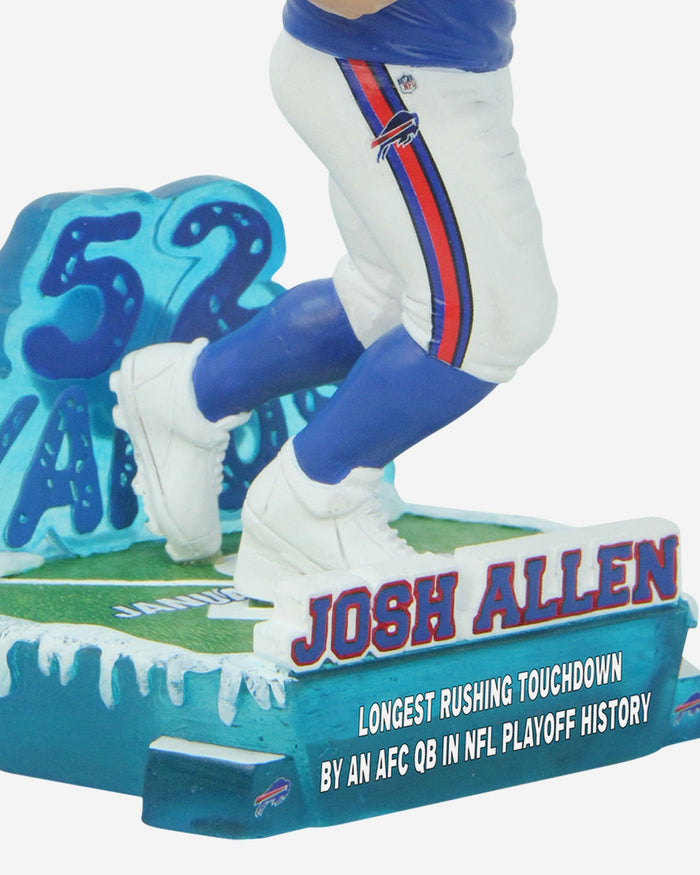 Josh Allen Buffalo Bills Playoff Gamebreaker Bobblehead FOCO - FOCO.com