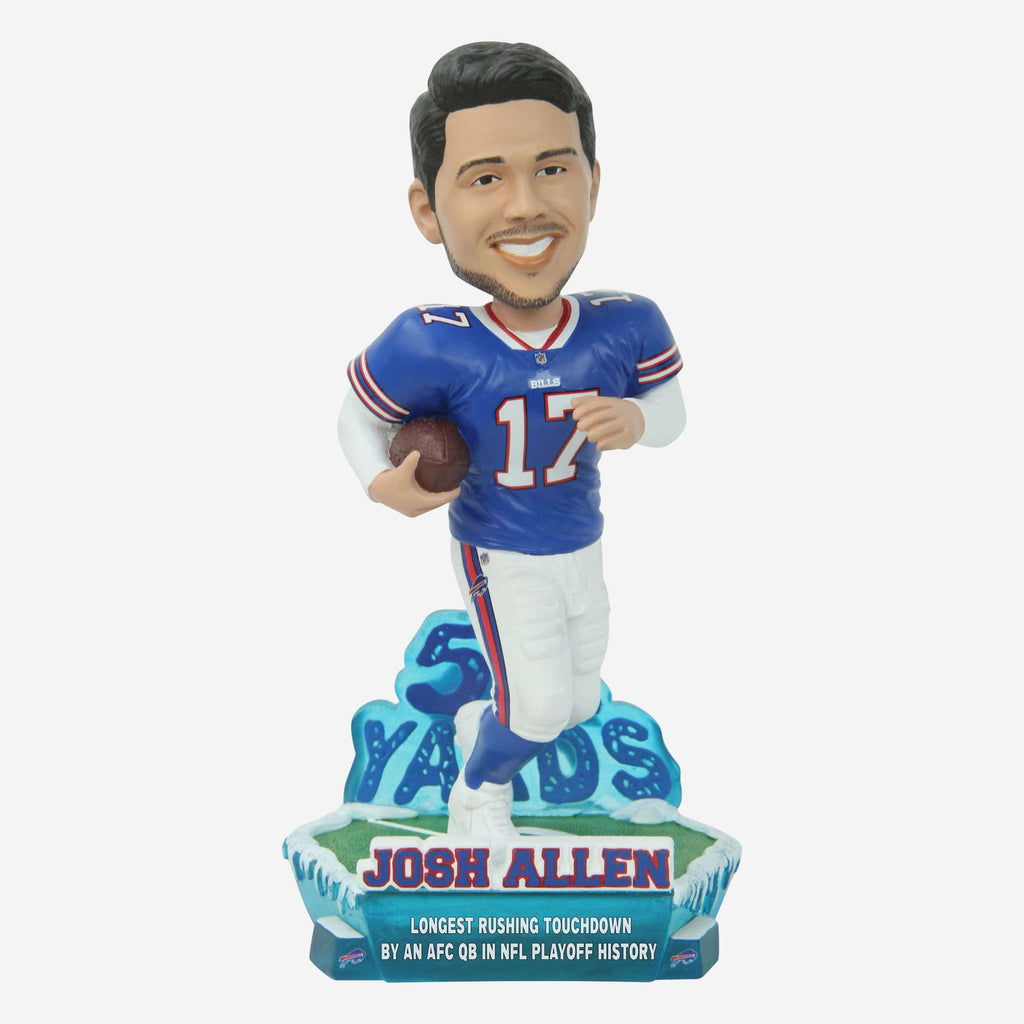 Josh Allen Buffalo Bills Playoff Gamebreaker Bobblehead FOCO - FOCO.com