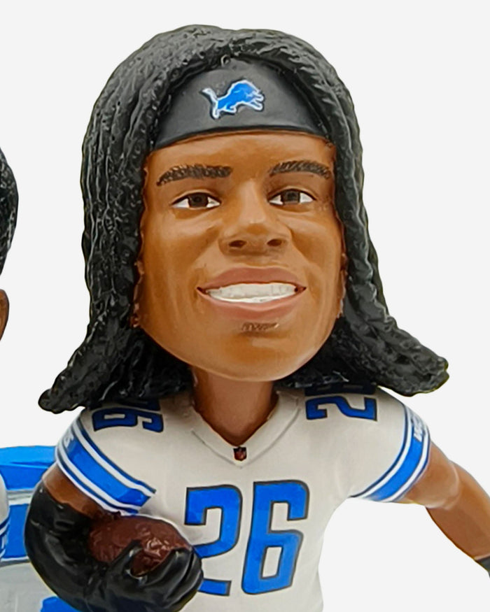 Jahmyr Gibbs & David Montgomery Detroit Lions Dual Gamebreaker Bobblehead FOCO - FOCO.com