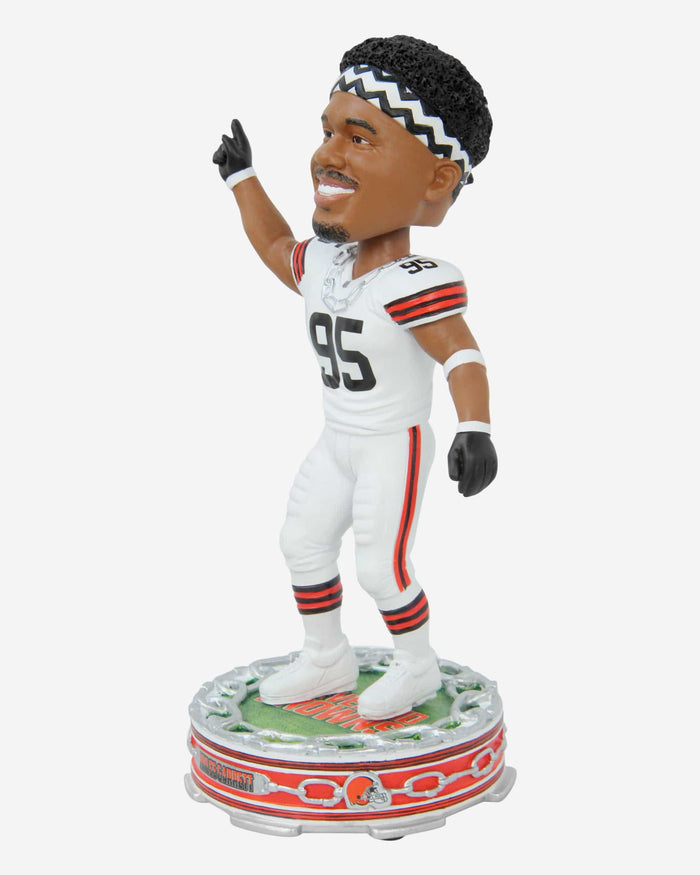 Myles Garrett Cleveland Browns Turnover Chain Gamebreaker Bobblehead FOCO - FOCO.com