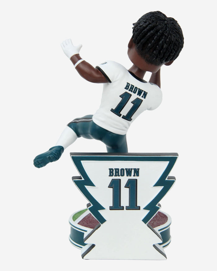 AJ Brown Philadelphia Eagles Consecutive 125-Yard Receiving Games Record Bobblehead FOCO - FOCO.com