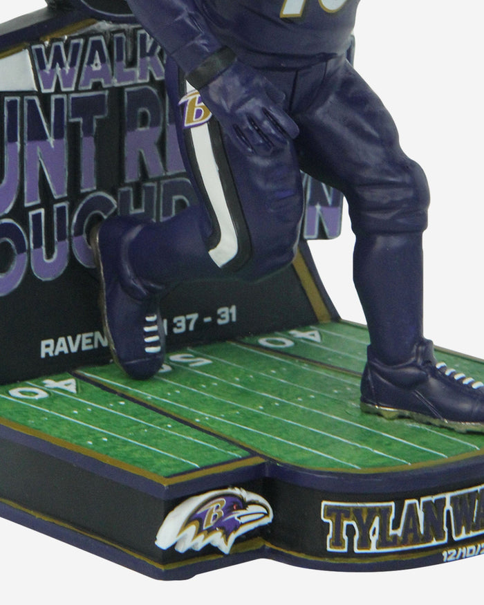 Tylan Wallace Baltimore Ravens Walk-Off Punt Return Touchdown Bobblehead FOCO - FOCO.com