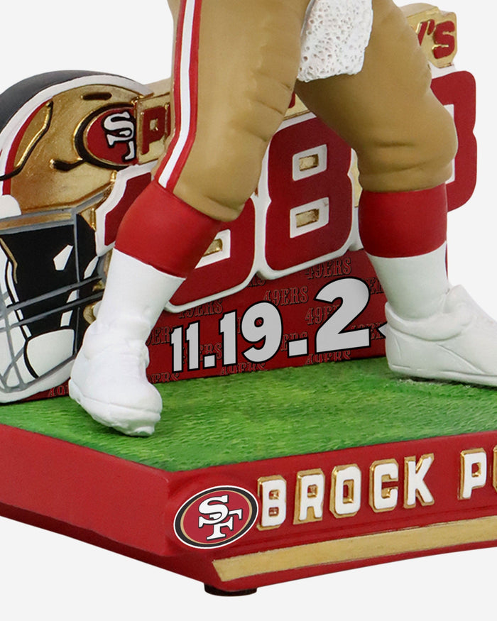 Brock Purdy San Francisco 49ers Perfect Day Bobblehead FOCO - FOCO.com