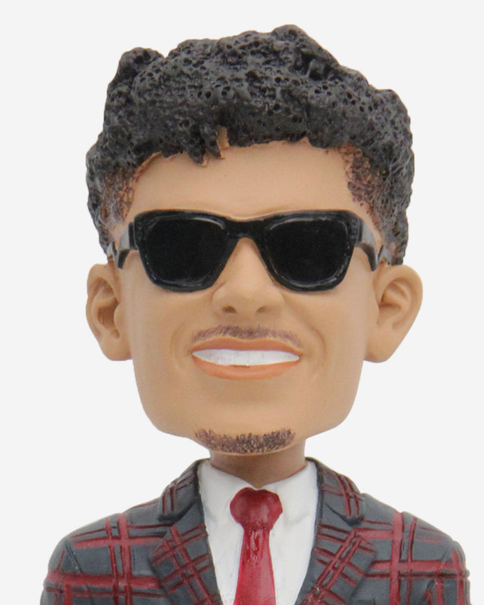 Patrick Mahomes Kansas City Chiefs Super Bowl LVII Champions Ring Base Bobblehead FOCO - FOCO.com