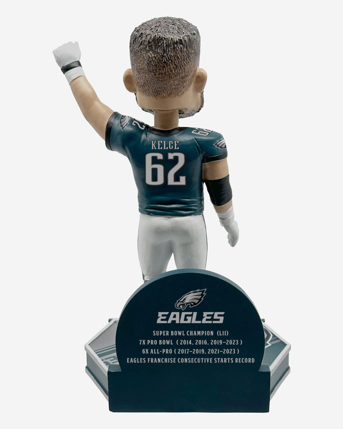 Jason Kelce Philadelphia Eagles Retirement Bobblehead FOCO - FOCO.com