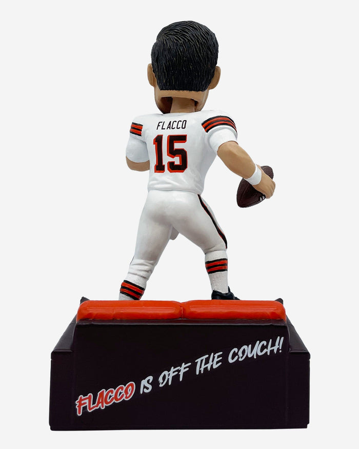 Joe Flacco Cleveland Browns from the Couch to the Field Bobblehead FOCO - FOCO.com