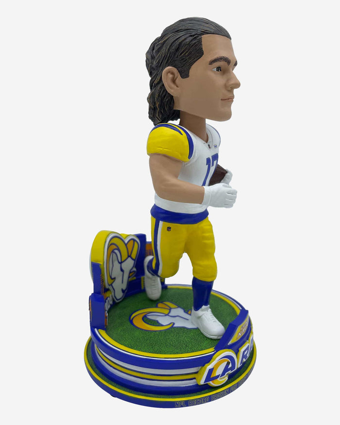 Puka Nacua Los Angeles Rams Rookie Receiving Records Bobblehead FOCO - FOCO.com