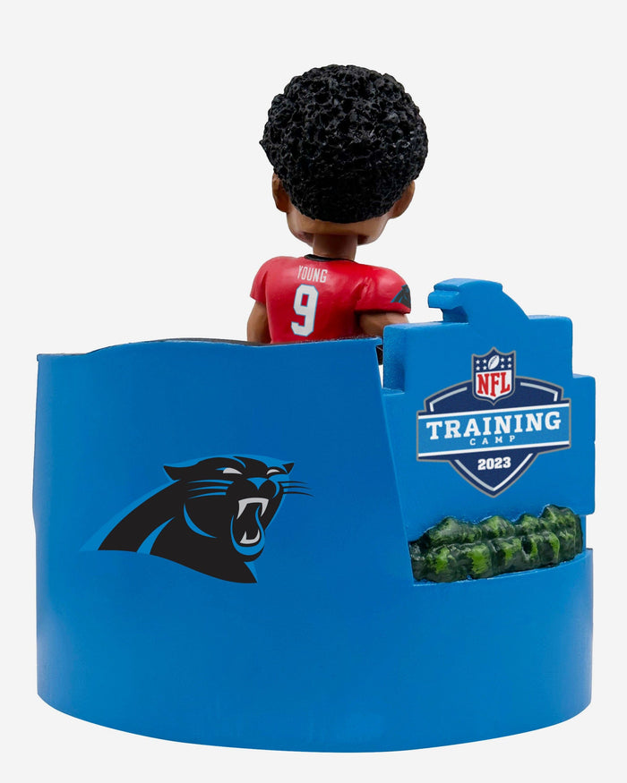 Bryce Young Carolina Panthers 2023 Training Camp Mini Bobblehead Scene FOCO - FOCO.com