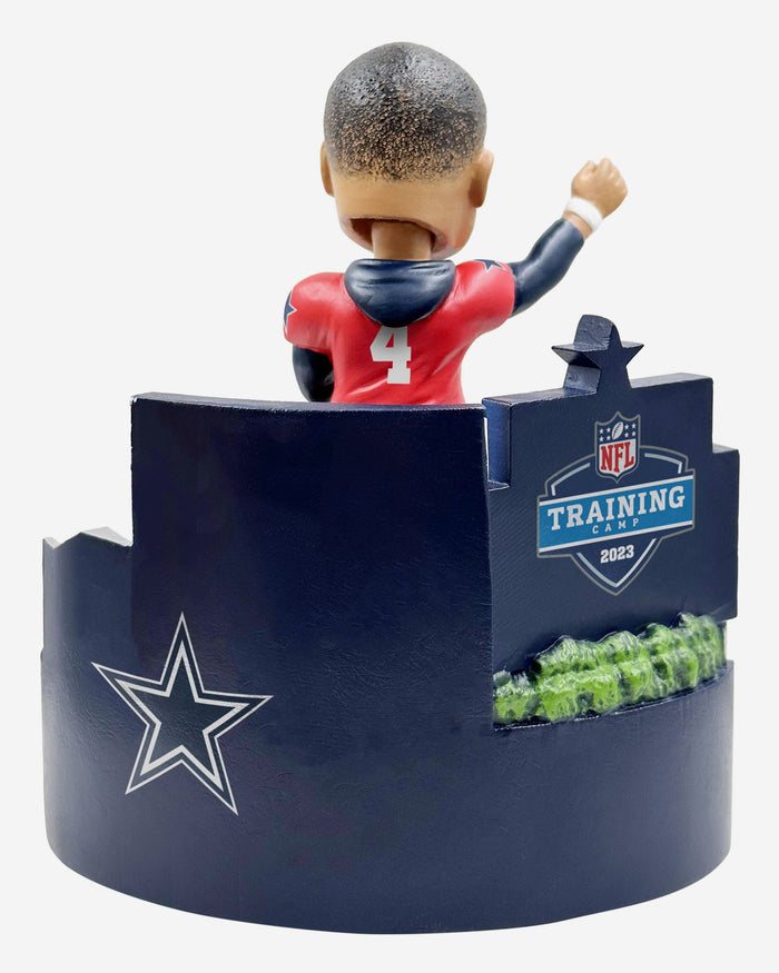 Dak Prescott Dallas Cowboys 2023 Training Camp Mini Bobblehead Scene FOCO - FOCO.com