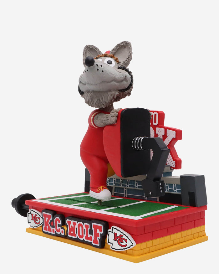 KC Wolf Kansas City Chiefs 2023 Training Camp Mascot Bobblehead FOCO - FOCO.com