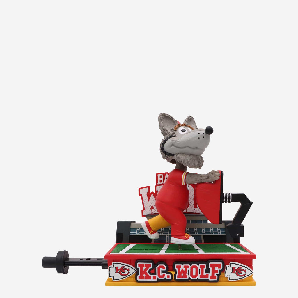 KC Wolf Kansas City Chiefs 2023 Training Camp Mascot Bobblehead FOCO - FOCO.com
