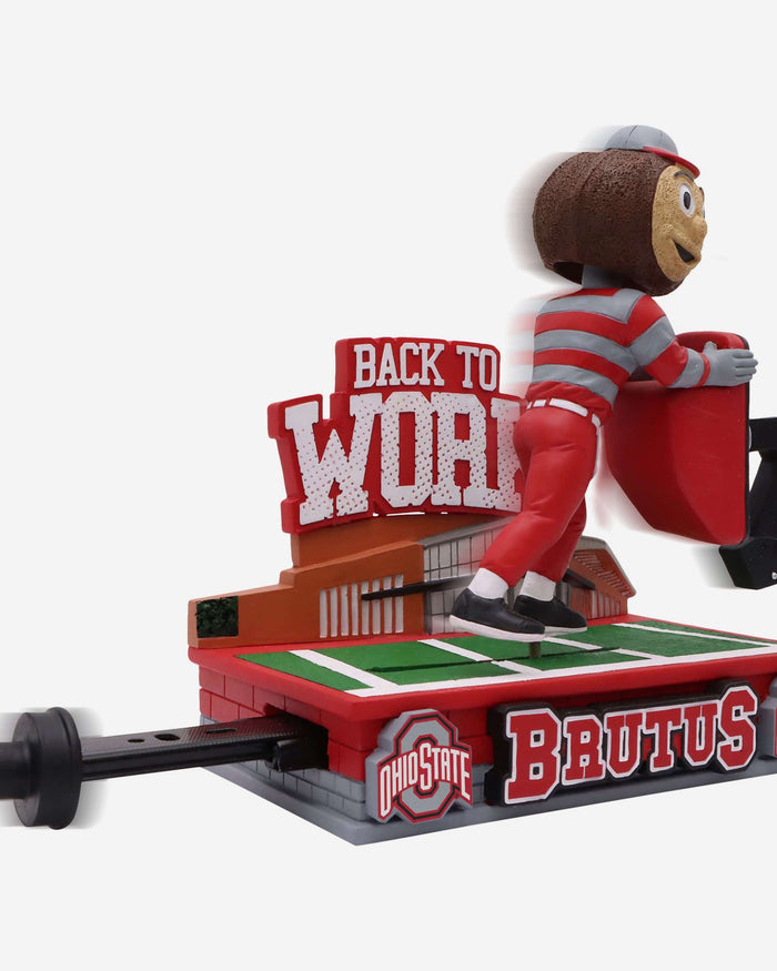 Brutus Buckeye Ohio State Buckeyes 2023 Training Camp Mascot Bobblehead FOCO - FOCO.com