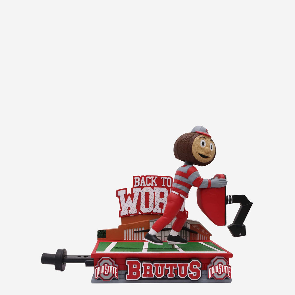 Brutus Buckeye Ohio State Buckeyes 2023 Training Camp Mascot Bobblehead FOCO - FOCO.com