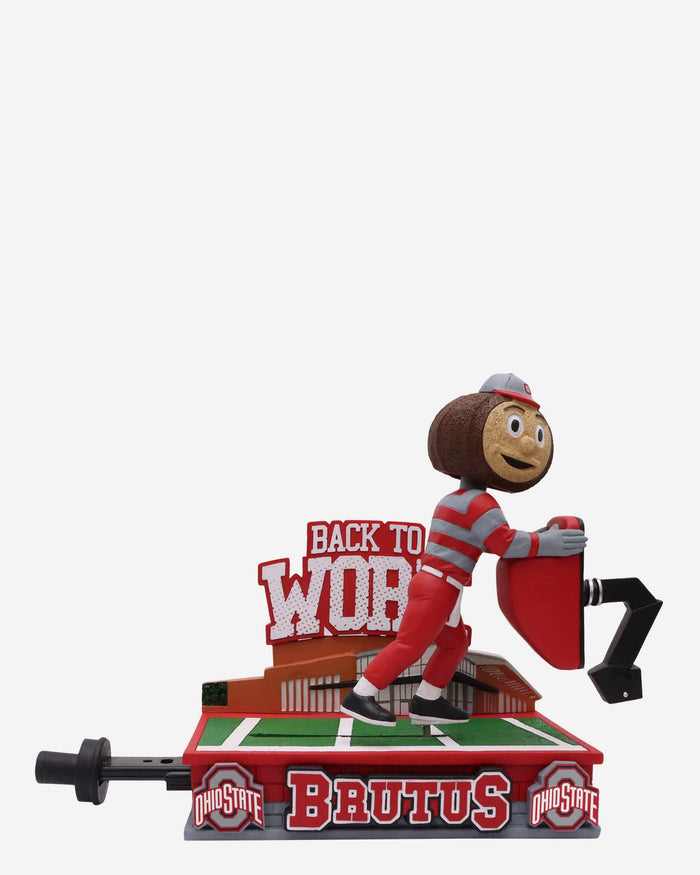 Brutus Buckeye Ohio State Buckeyes 2023 Training Camp Mascot Bobblehead FOCO - FOCO.com