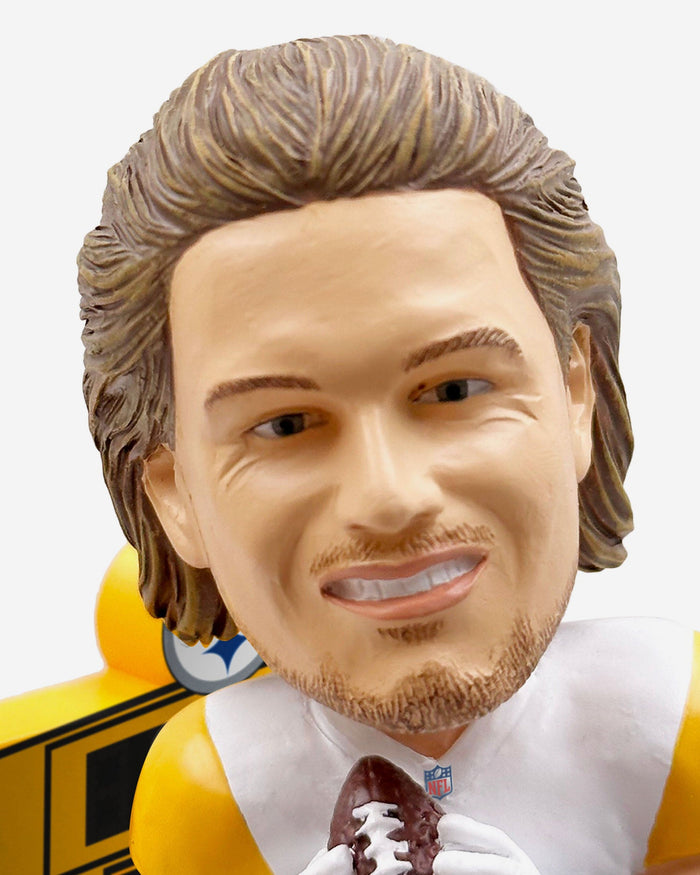Kenny Pickett Pittsburgh Steelers 2023 Training Camp Mini Bobblehead Scene FOCO - FOCO.com
