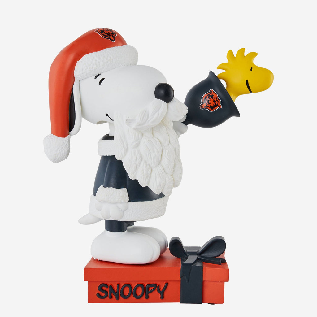 Chicago Bears Snoopy & Woodstock Peanuts Christmas Special Bobblehead FOCO - FOCO.com