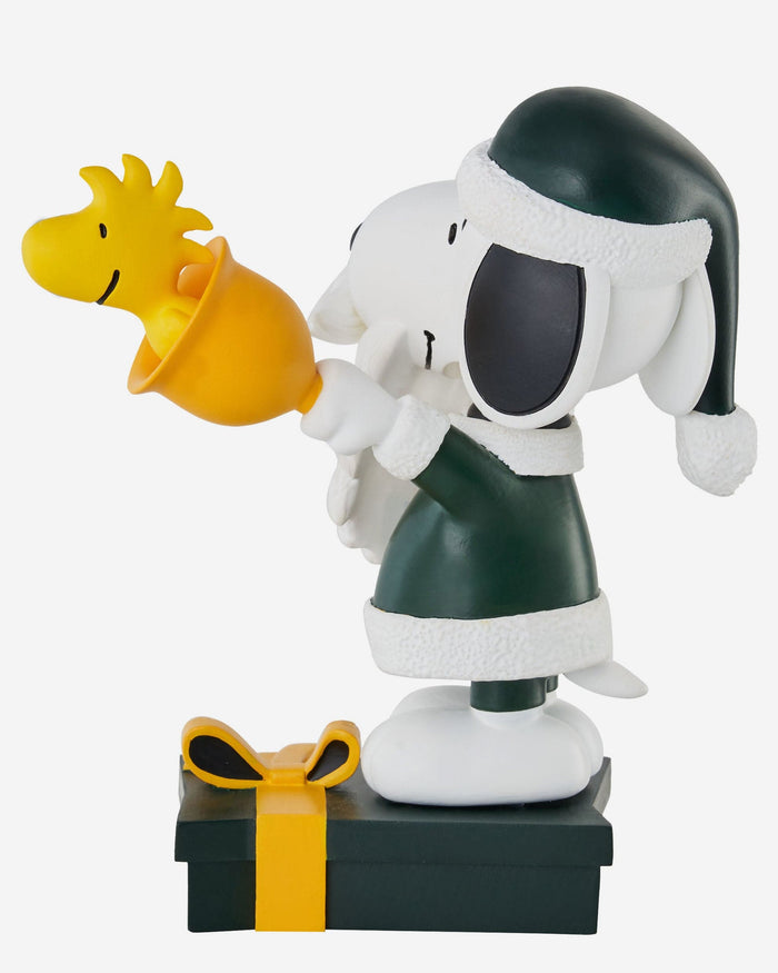 Green Bay Packers Snoopy & Woodstock Peanuts Christmas Special Bobblehead FOCO - FOCO.com