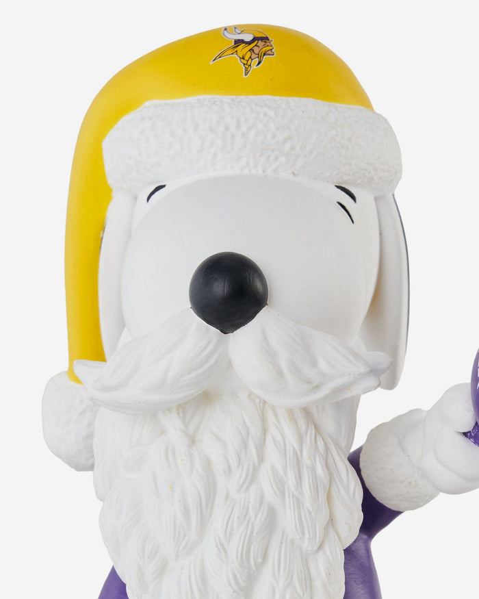 Minnesota Vikings Snoopy & Woodstock Peanuts Christmas Special Bobblehead FOCO - FOCO.com